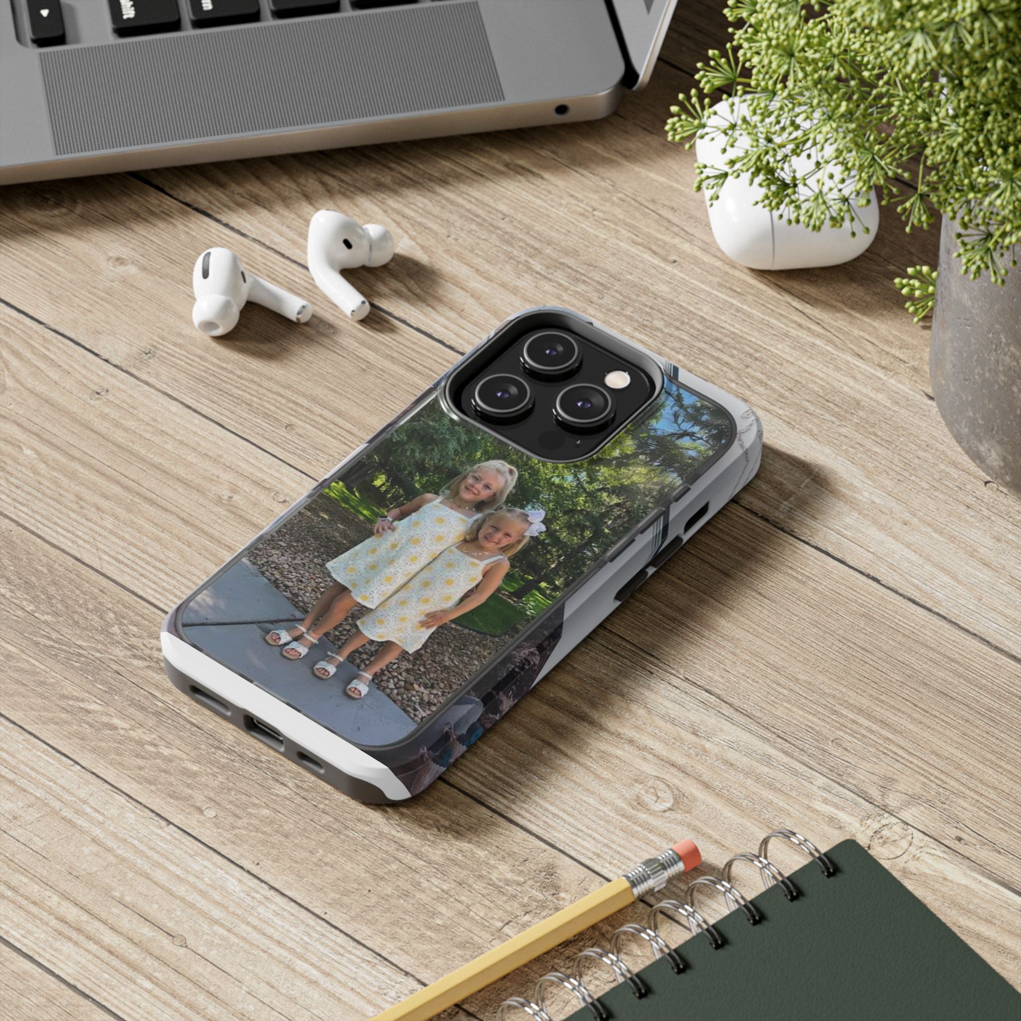 Custom Photo Tough Phone Case — Personalized Protective Phone Cover