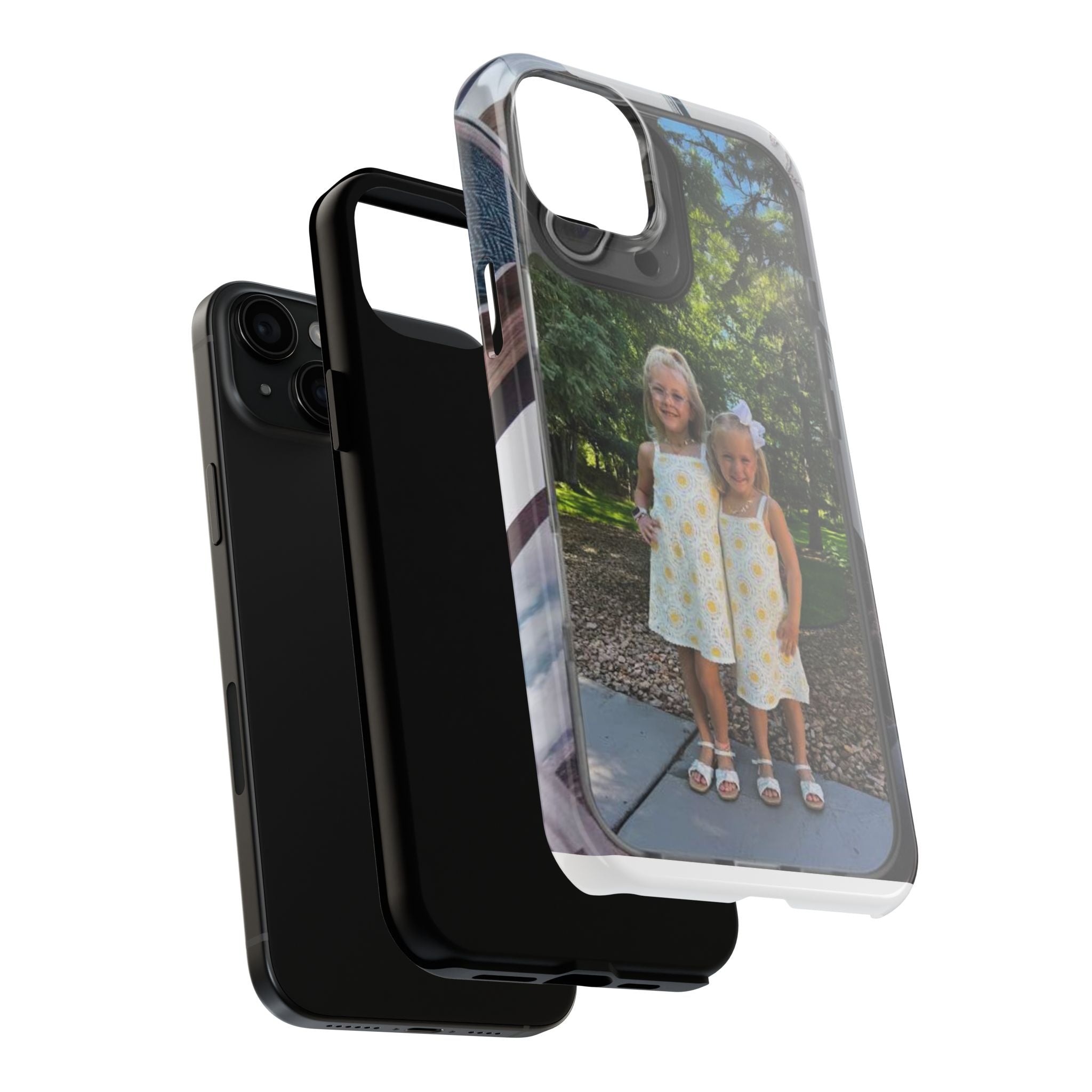 Custom Photo Tough Phone Case — Personalized Protective Phone Cover