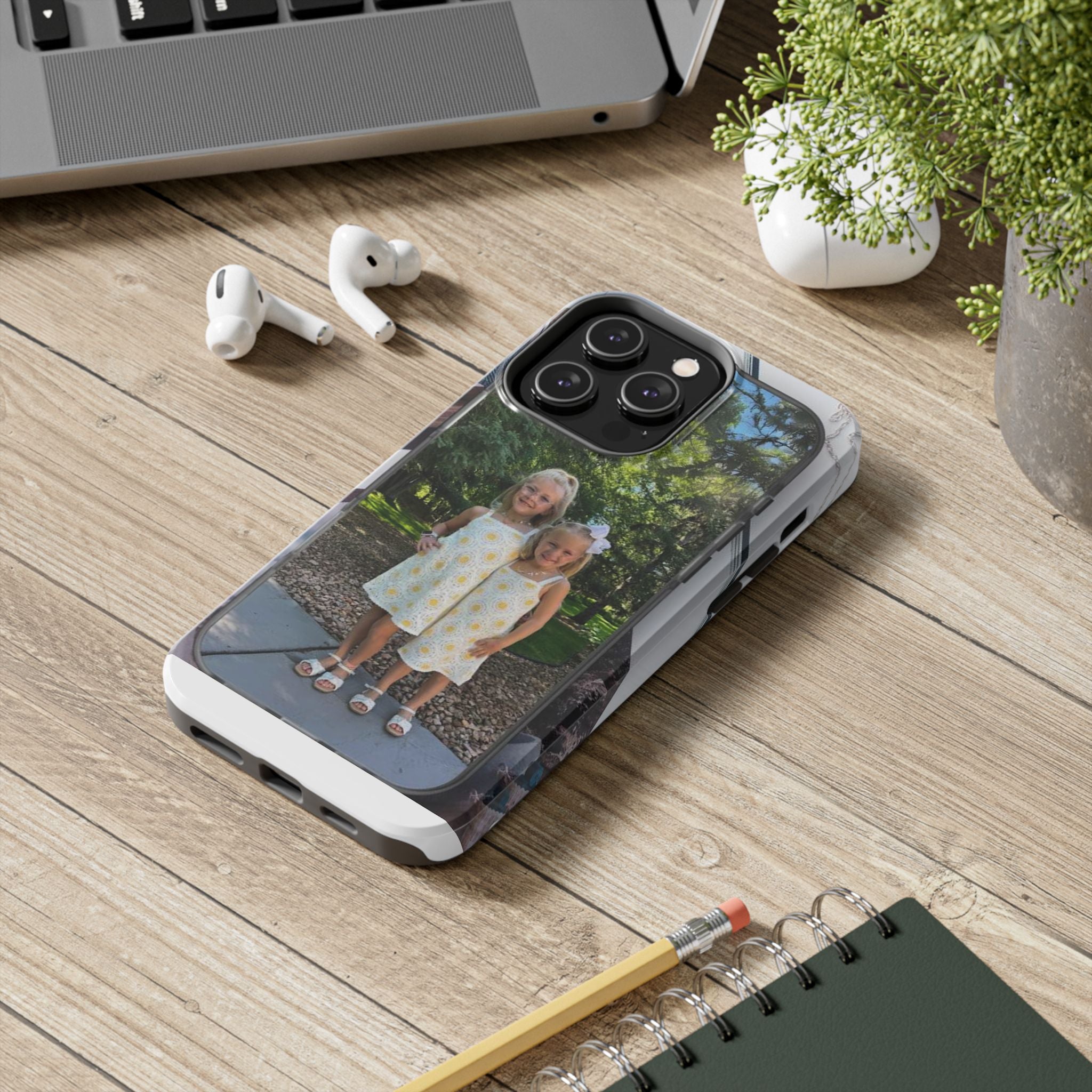 Custom Photo Tough Phone Case — Personalized Protective Phone Cover