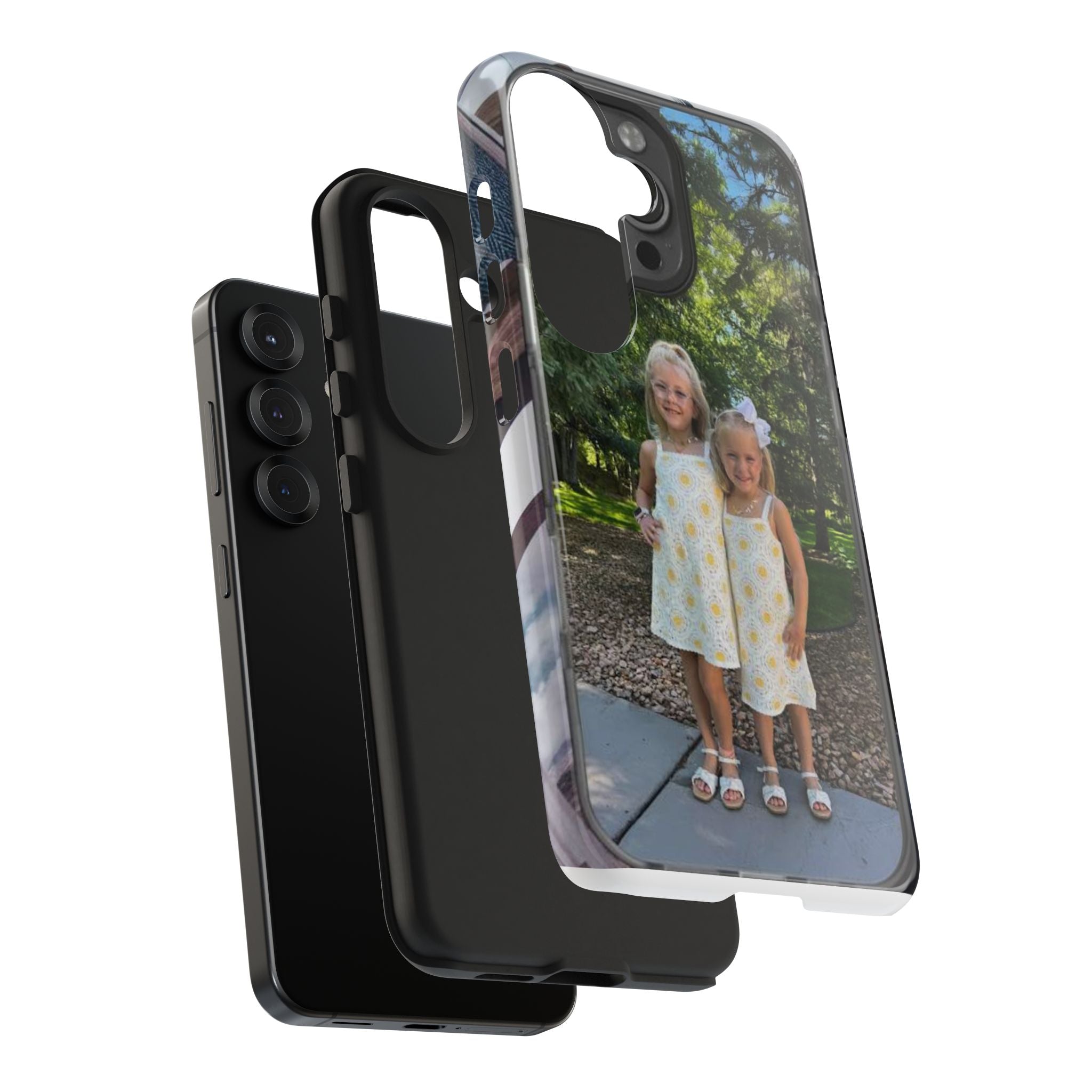 Custom Photo Tough Phone Case — Personalized Protective Phone Cover
