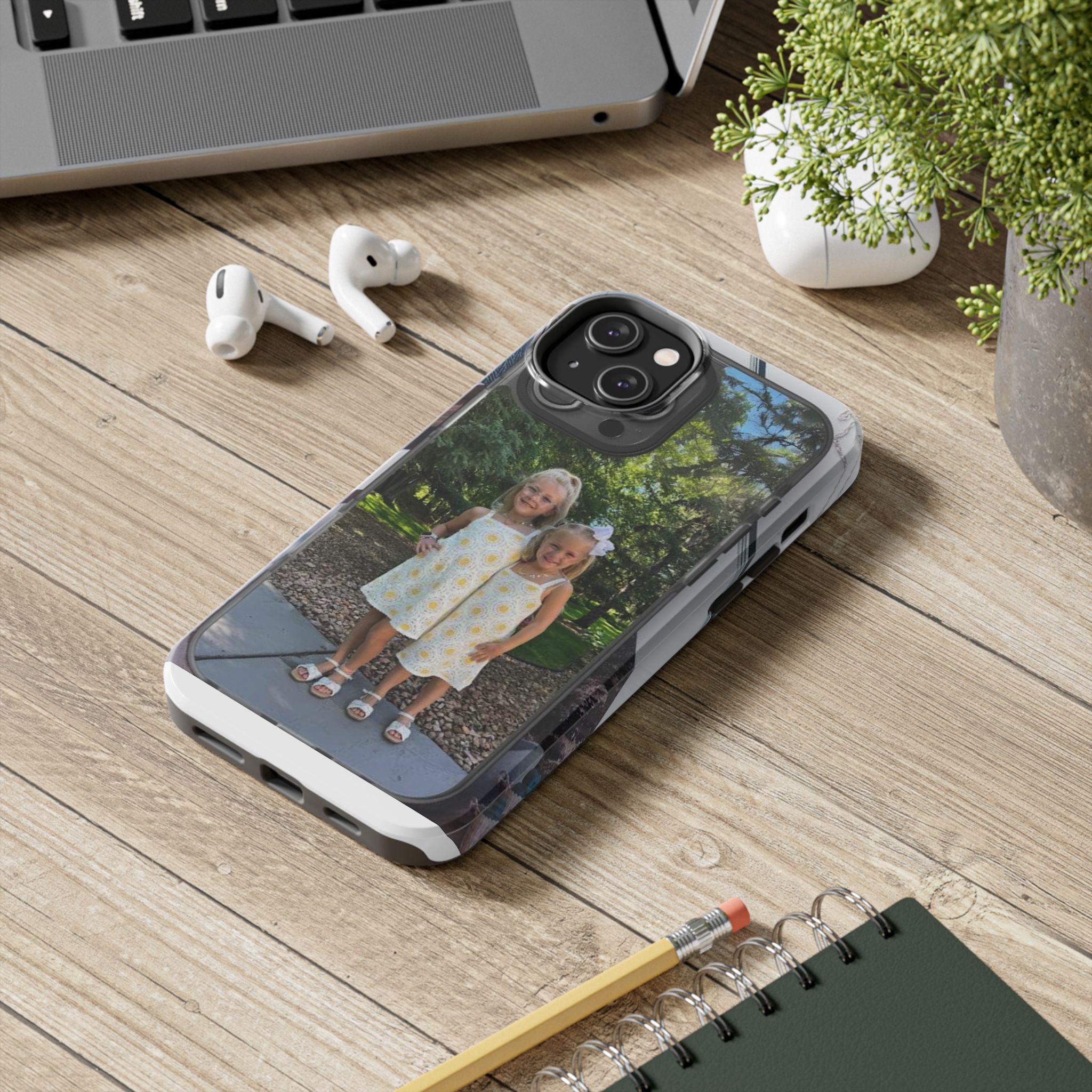 Custom Photo Tough Phone Case — Personalized Protective Phone Cover