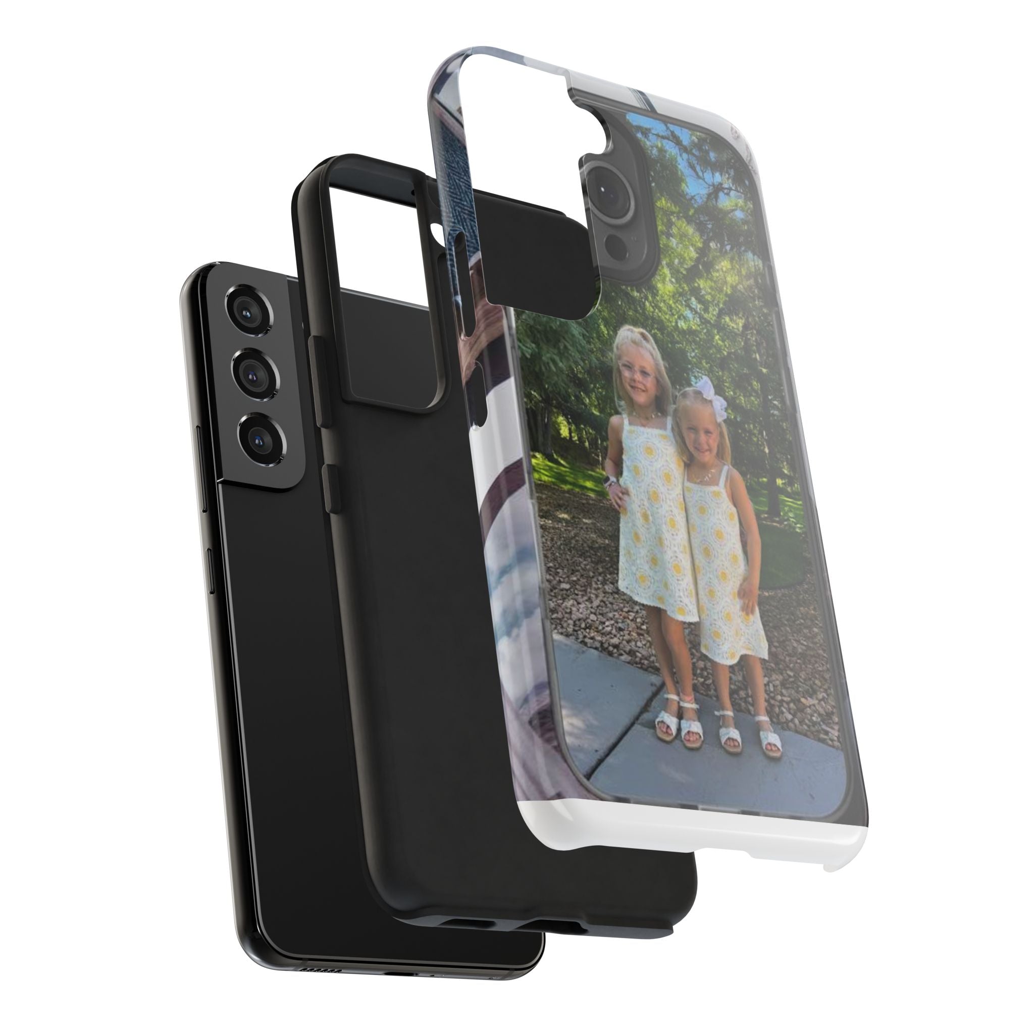 Custom Photo Tough Phone Case — Personalized Protective Phone Cover