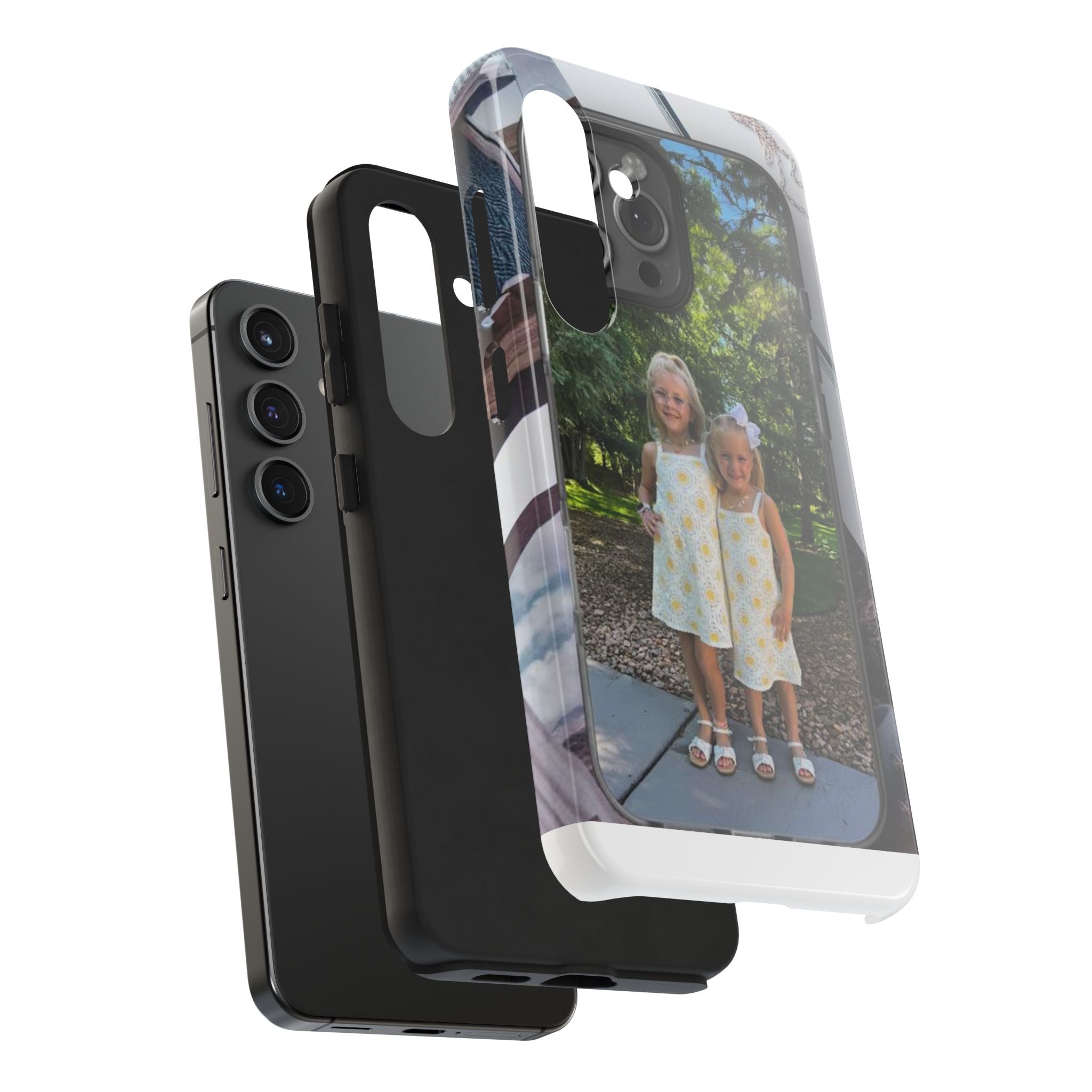 Custom Photo Tough Phone Case — Personalized Protective Phone Cover
