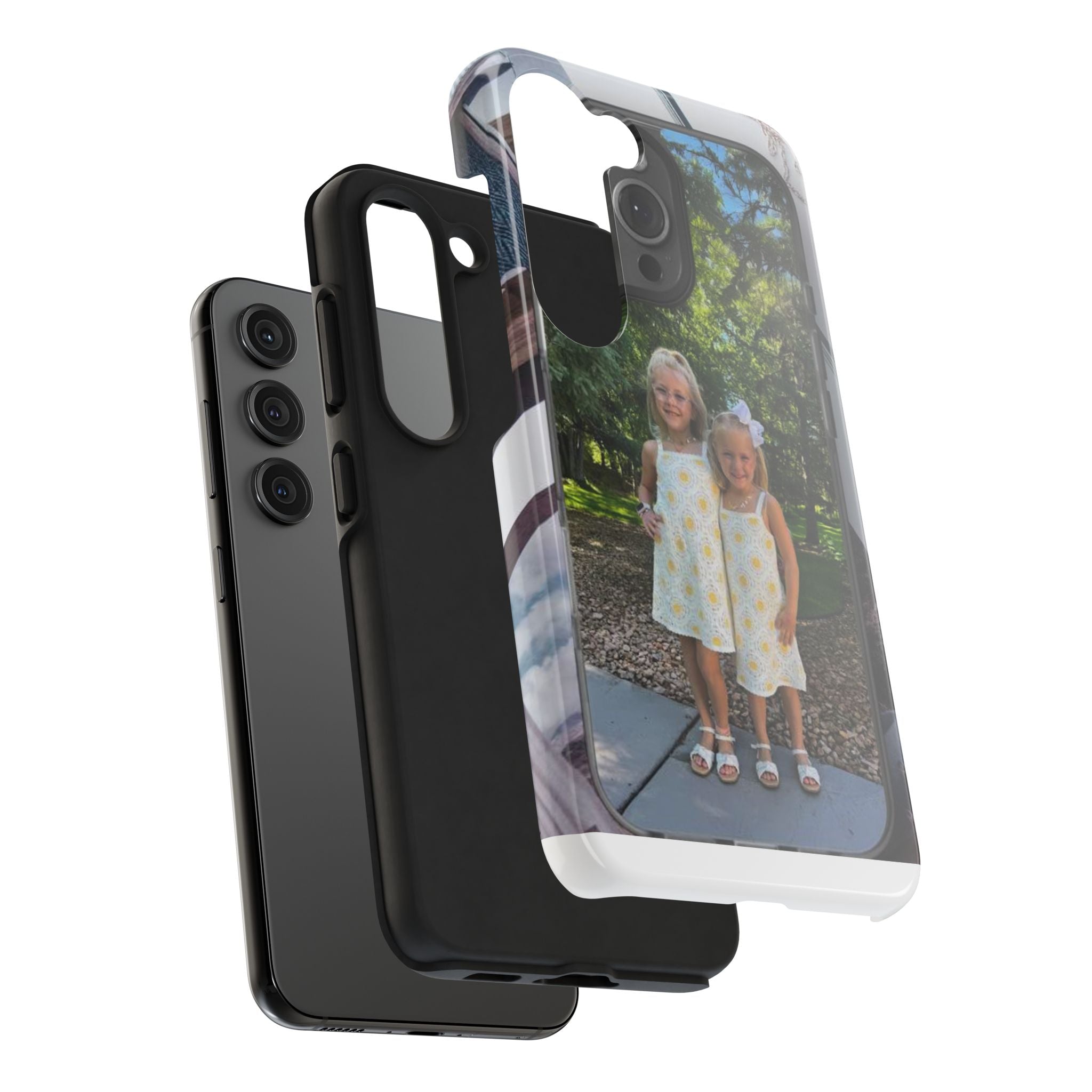 Custom Photo Tough Phone Case — Personalized Protective Phone Cover