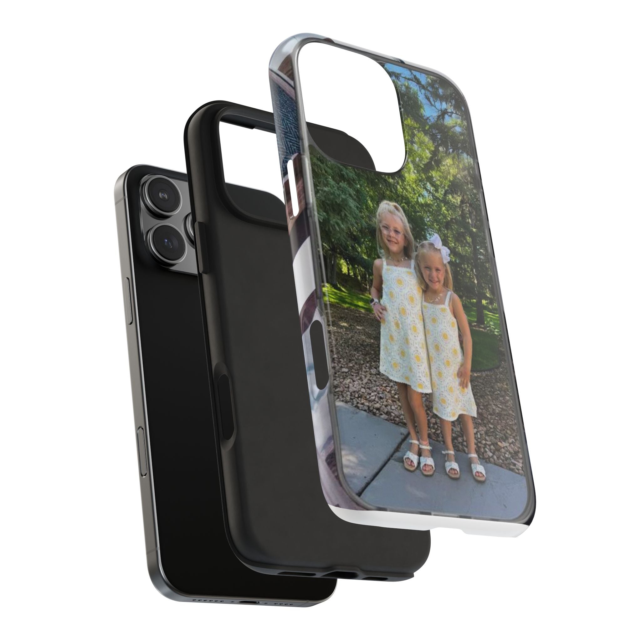 Custom Photo Tough Phone Case — Personalized Protective Phone Cover