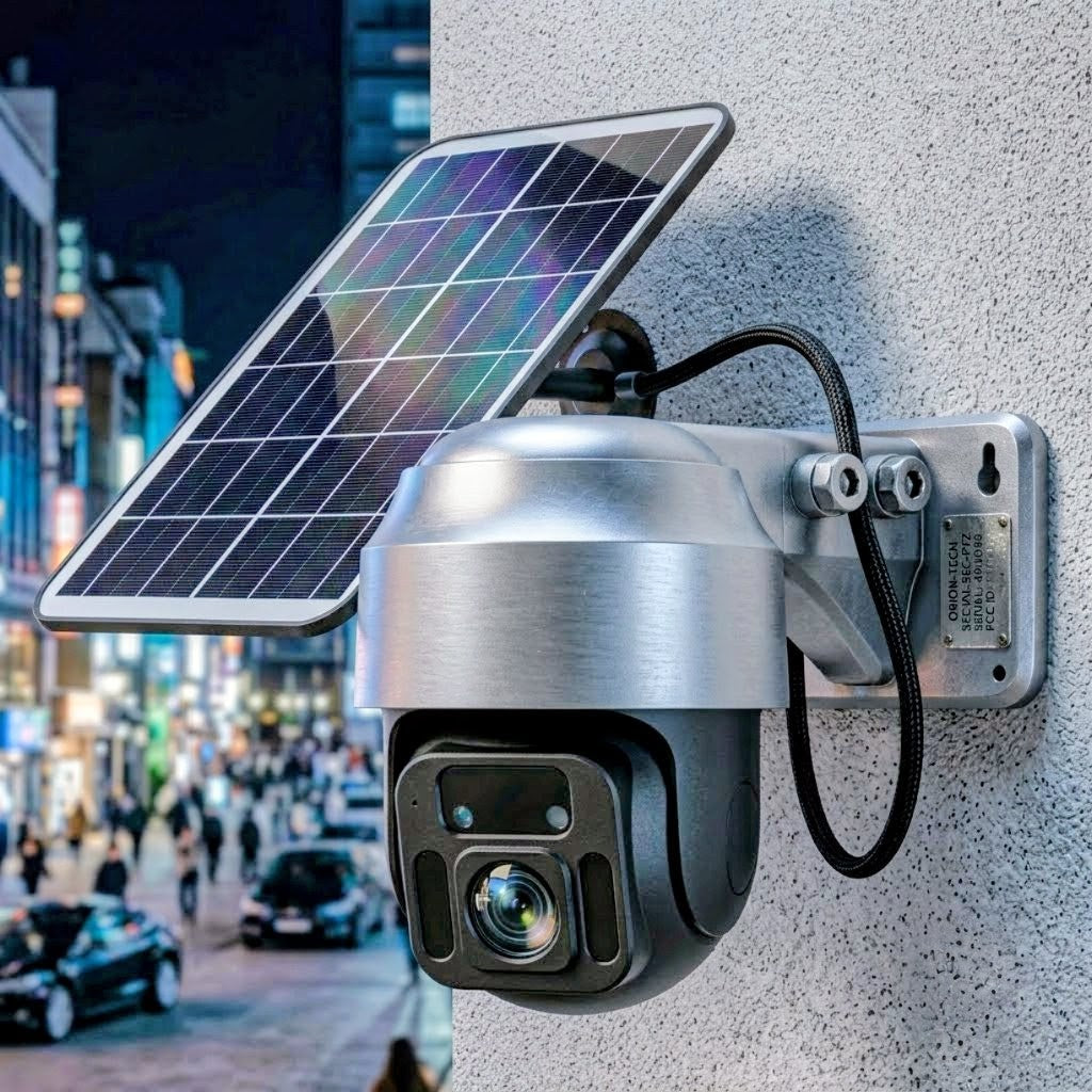 Solar-Powered Wireless Security Camera – 1080P HD WiFi Surveillance