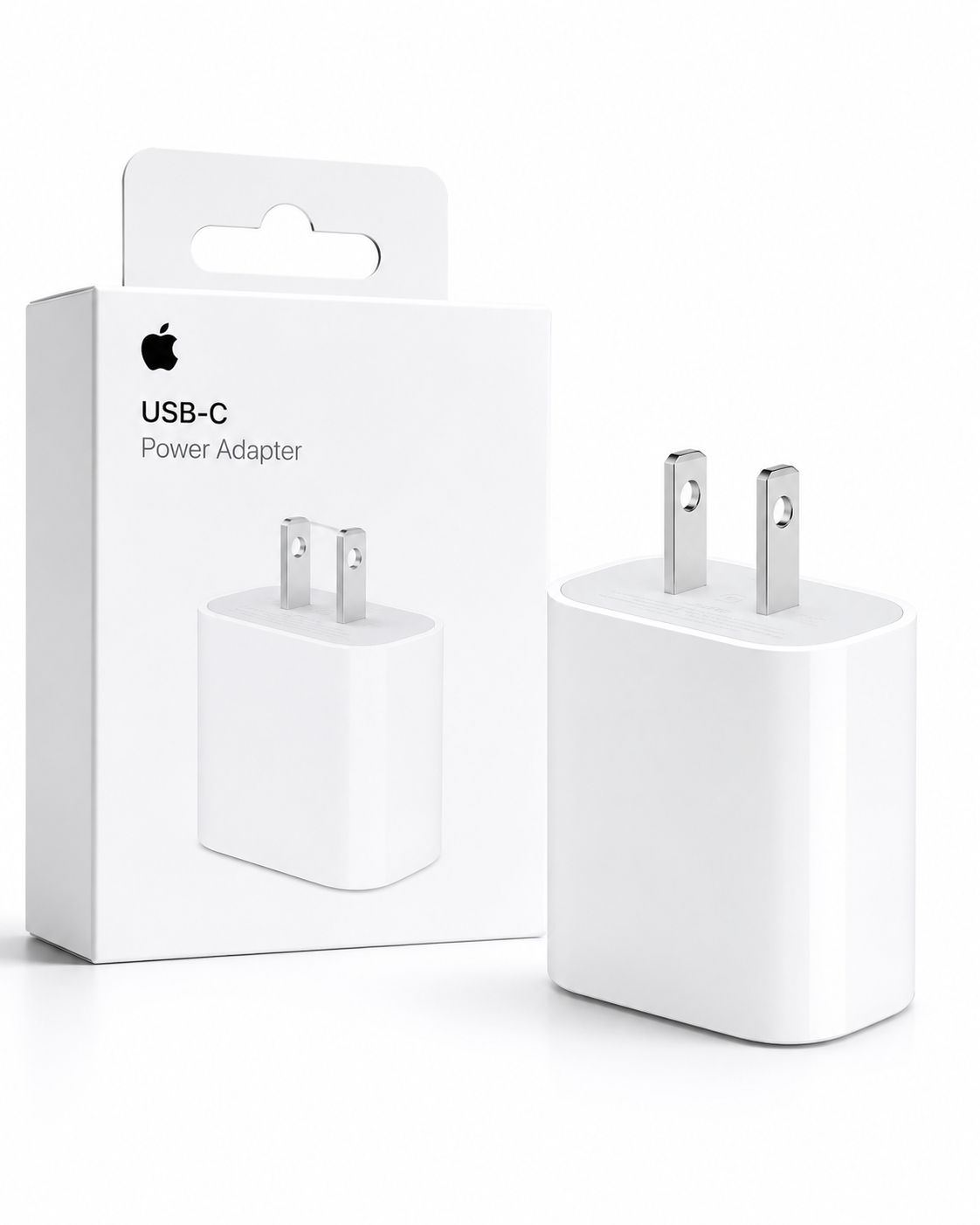 Apple 20W USB-C Power Adapter with USB-C to Lightning Cable-Fast Charging