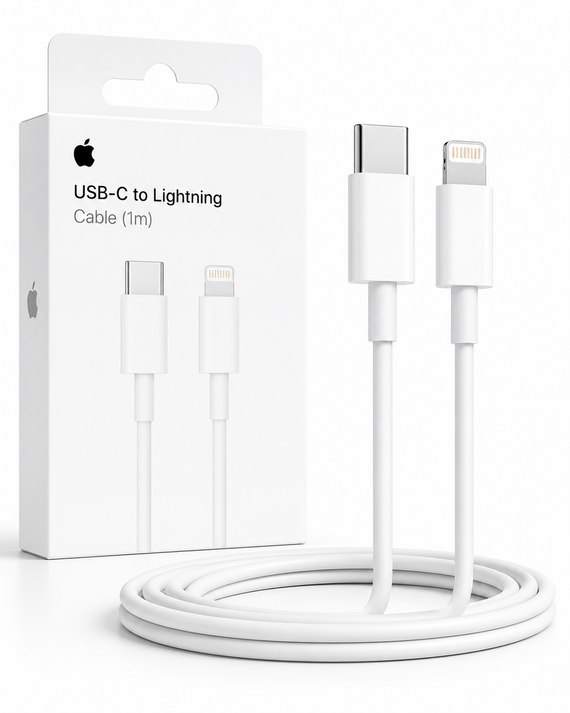 Apple 20W USB-C Power Adapter with USB-C to Lightning Cable-Fast Charging