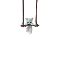1Pc Car Pendant Creative Cute Branch Pendant Car Interior Decoration Cat Rearview Mirror For Girls Car Interior Accessories