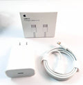 Apple 20W USB-C Power Adapter with USB-C to Lightning Cable-Fast Charging