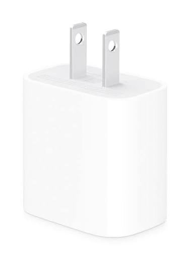 Apple 20W USB-C Power Adapter with USB-C to Lightning Cable-Fast Charging